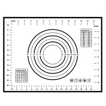 Xinhuaya Silicone Fiberglass Baking Rolling Pasta Pad Dough Mat Bakeware Sheet Cooking Cakes Tools