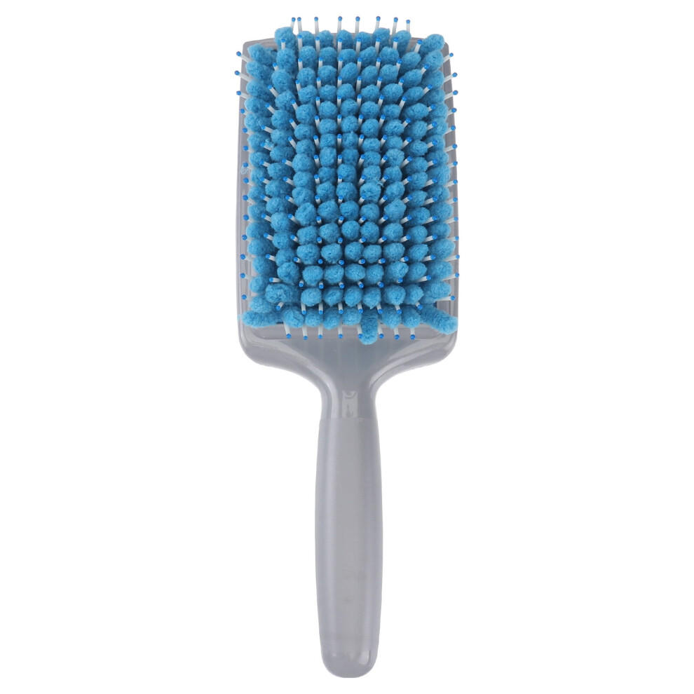 Sponge Brush Hair Dryer Brush Hair Drying Brush Sponge Hairdryer Blue
