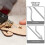 6 Pcs Leather Crafting Pyrograph Pen Tip Wood Burning Letters Tips Tools Electro-thermal Iron 6