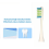 10 replacement heads for electric toothbrushes compatible with Gray 3