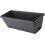 Black Rectangular Window Box Planter with Drainage and Removable Tray for Indoor Outdoor Use 5