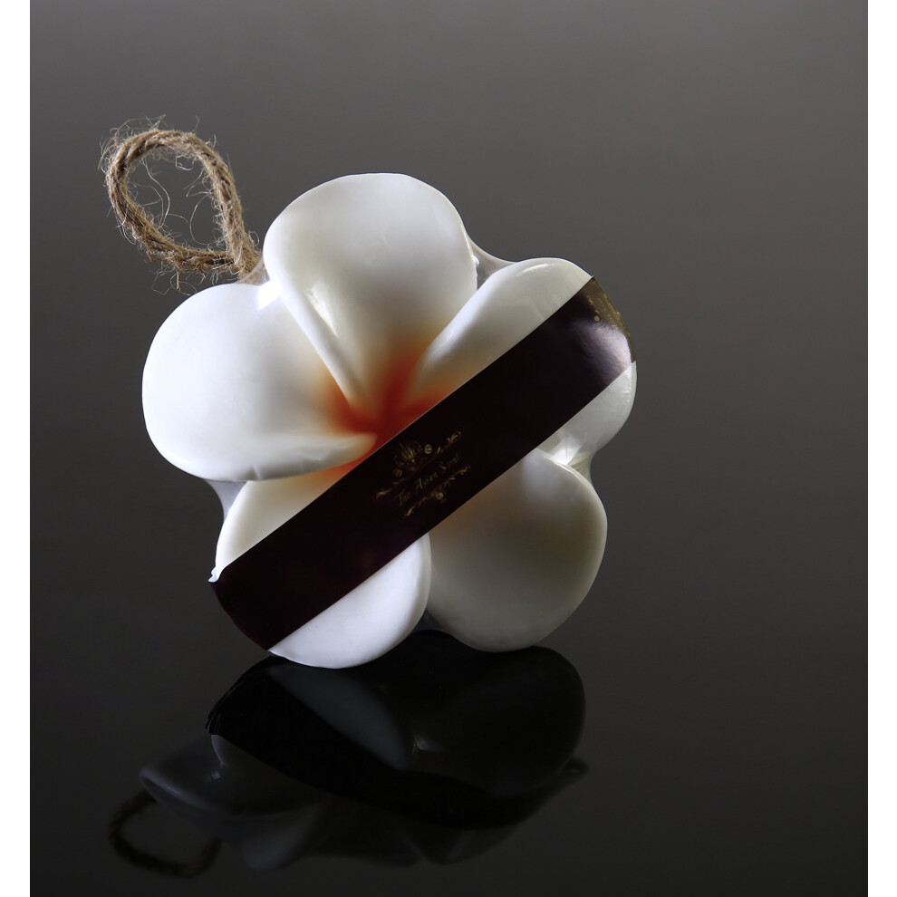 Handmade Fruit and Herbal Soap Bar with Plumeria Scent, Gentle Skin Cleansing, 110g