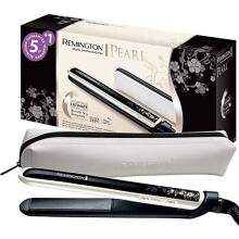Piastra per Capelli Remington S9500 - Piastra Pearl - Trattamento Eclat di Perle - Piastre Flessibili XL Ceramica Avanzata