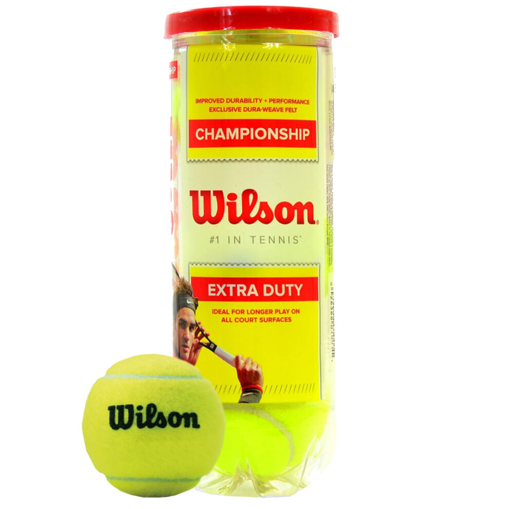 Wilson Champ Extra Duty Tennis Balls Yellow