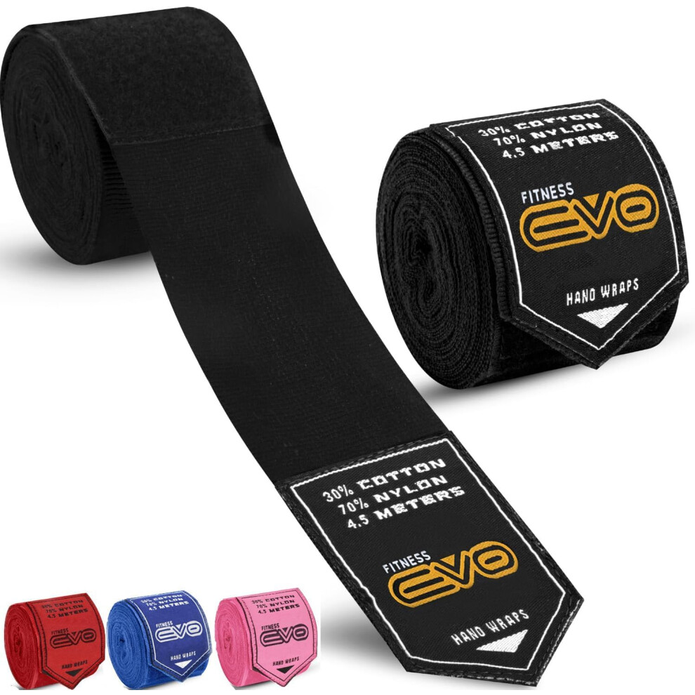 Evo Fitness Bandages Boxing Hand Wraps Elasticated 35 Meter Mma Martial Art
