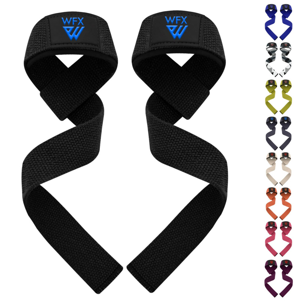 Wfx Weight Lifting Straps Wrist Support Padded Neoprene Gym Cross Training Hand