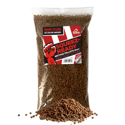 Fjuka SqueezReady Method Pellet 2mm  Readyprepped Method feeder pellet  Car