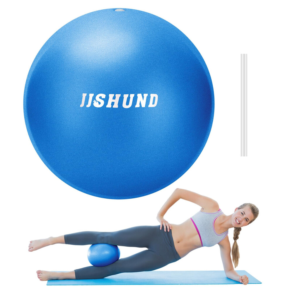 Jjshund 25Cm Pilates Ball 98 Inch Small Exercise Mini Yoga Gym Ball For Hom