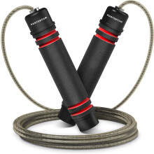 Skipping Ropes for Adults  Kids PORTENTUM Speed Skipping Rope Soft Memory F