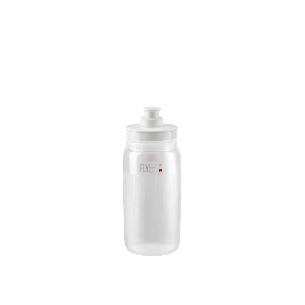 Elite Fly Tex Water Bottle Clear – Insulated Cycling Bottle With Thermal Pr