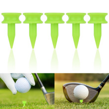 Golf Tees Plastic 100pcs Green Castle Golf Tees 25mm Small Castle Tees High