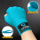 Boxing Hand Wraps for Men Cotton Hand Gloves with Hook  Loop Strap  Thumb L 2