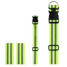 4pcs Hi Vis Reflective Running Gears 1 High Visibility Reflective Sash1 High Vis Straps2 Reflective Armbands Adjustable Reflective Belt Sash for Wom