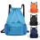 BAOWUABJ Drawstring Bags String Backpack Large Waterproof Sports Backpack f 1
