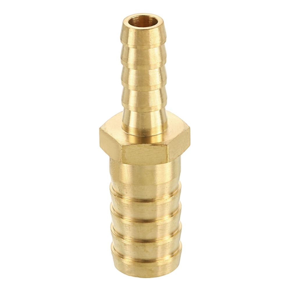 Sourcing Map 1Pcs 5816Mm To 1215Mm Brass Hose Barb Fitting Metals Splicer M