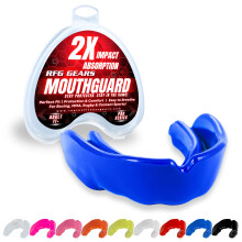 Mouthguard Adult and Junior Gum Shield Slim Fit with Case for Boxing Martia