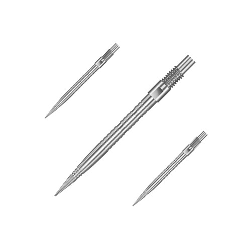 Harrows Micro Grip Quick Points – Precision CNCMilled Dart Points with Enha