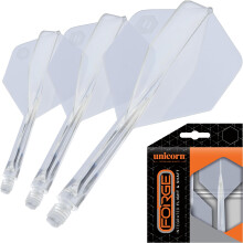 Unicorn Forge Integrated Dart Flights  Shafts  1 Piece Design for Perfect 9