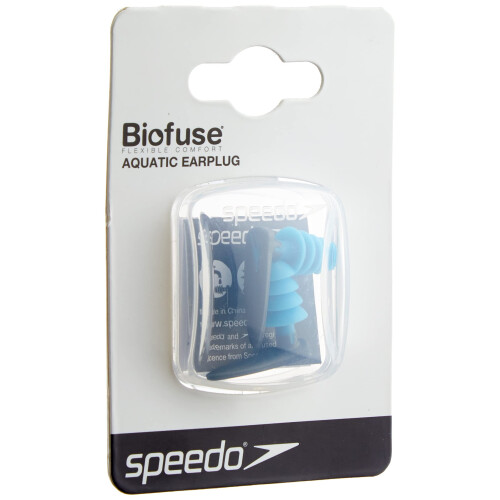 Speedo Speedo Biofuse Aquatic Earplug Comfortable Fit Ergonomic Design Ear Protect 2