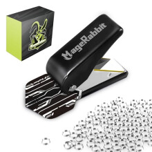 MageRabbit Dart Flight Hole Punch Tool Dart Flight Hole Punch with 100 Meta