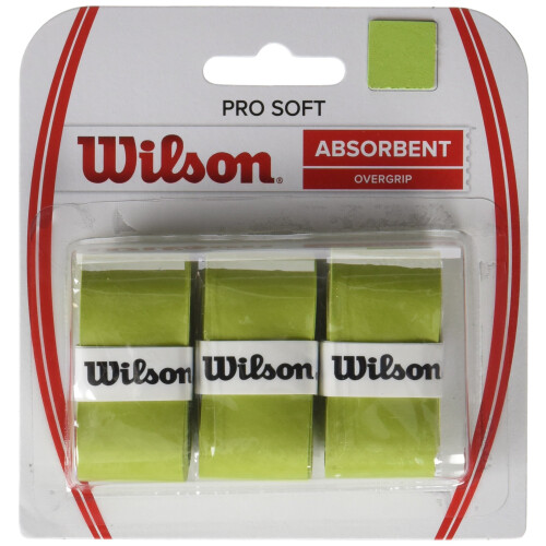 Wilson Wilson Pro Soft Over Grip  YellowLime