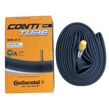 2 x Continental MTB 275 Mountain Bike inner tube Schrader Valve 650BBlack