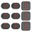 flintronic Replacement Gel Pads 9 PCS Electrodes Pads Updated Electrodes Bo 1