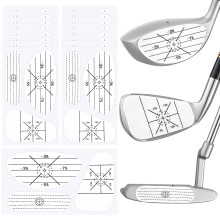 OSDUE Golf Impact Tape Set360PCS Club Impact Stickers for Woods Irons and Putters SelfTeaching Sweet Spot and Shot Consistency Analysis Useful Train