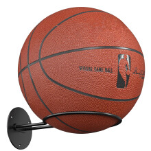 jockcaras Ball Display Holder Wall Mount Black Storage Rack for Basketball