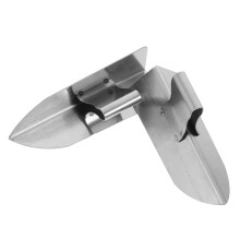 Stainless Steel Drywall Corner Trowel Set 2pcs Ergonomic Inside Outside Plastering Finishing Tool