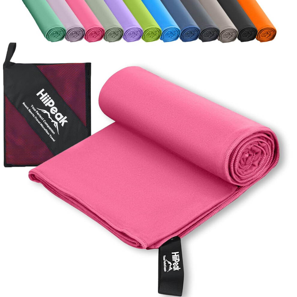 Hiipeak Microfibre Towel Compact Camping Beach Towel Quick Dry Lightweight