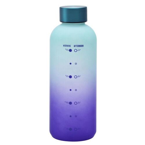 Smash Smash 650ml Soft Touch Water Timings Bottle TealPurple