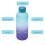 Smash Smash 650ml Soft Touch Water Timings Bottle TealPurple 3