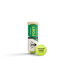 DUNLOP Fort All Court TS tennis ball for sand hard court and grass 3 balls