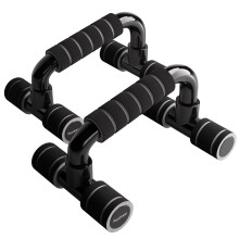 READAEER Pushup Bars Stands Handles Set for Men and Women Workout Gray