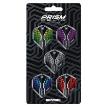 WINMAU Prism Delta Dart Flight Collection Dart Flights 5 Sets Per Pack 15