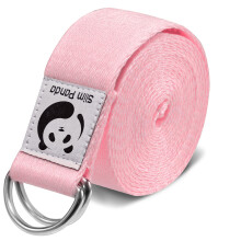Slim Panda Yoga Belt Pilates Yoga Straps Stretch for Exercise Workout Dance