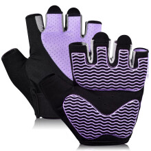 SUNNEX Gym Gloves for Women Workout Fingerless Weightlifting Lightweight Br