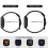 Yoohoo Silicone Bands Compatible with Fitbit Versa 3 StrapsVersa 4 StrapSen 3