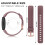 Pack 2 Straps Compatible with Fitbit Inspire 2 Straps Women MenSoft Silicon 4