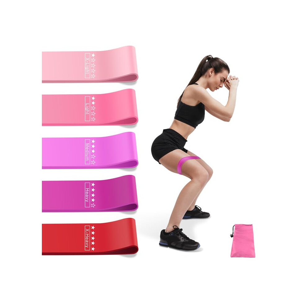 Aouplry Resistance Bands Exercise Bands Resistance Bands Set With 5 Resista