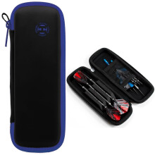 Harrows Darts Blaze Darts Wallet Darts Case Holds 3 Assembled Darts and Accessories Protective EVA Material Professional Darts Accessories Blue B