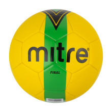 Mitre Final Recreational Football Perfect for Kids Football Gift YellowGreen 5