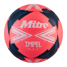 Mitre Adult Impel One 24 Football Fluo PinkWhiteTidal Teal 5