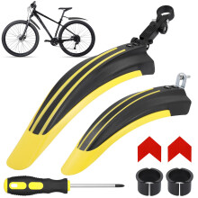 Hejo Bike Mudguards Set Universal Mudguards for 2429 inch Bikes Adjustable