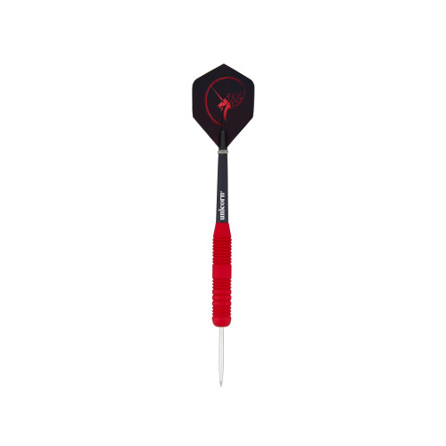 Unicorn Unicorn Steel Tip Darts Set  Core Plus  Smooth Comfortable Rubberised Brass 2