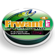Frwanf Moss Green Braided Fishing Line Color Never Fade 100M2000M 6300LB Su