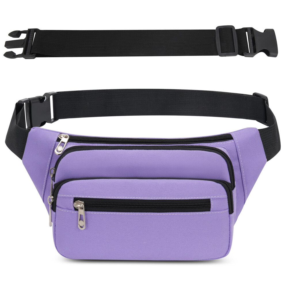Ihigogofa Bumbags Waist Fanny Pack Fashion Bum Bag With 65Cm Extended Belt