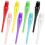 flintronic Plastic Dart Tips 100 PCS Dart Tip Replacement Tips 2BA Standard Thread Soft Dart Tips Premium Replacement Dart Accessory Multicolor 1