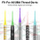 flintronic Plastic Dart Tips 100 PCS Dart Tip Replacement Tips 2BA Standard Thread Soft Dart Tips Premium Replacement Dart Accessory Multicolor 4